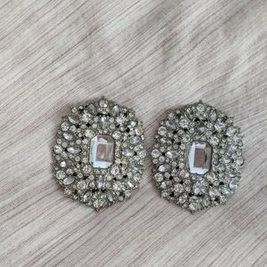 Lindsay Phillips Rhinestone Snaps EUC GORGEOUS